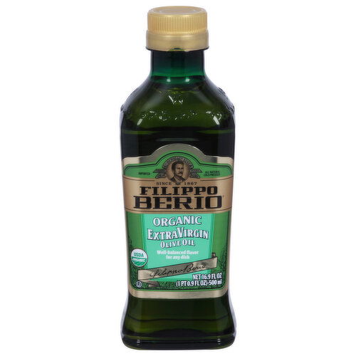 Filippo Berio Olive Oil, Organic, Extra Virgin