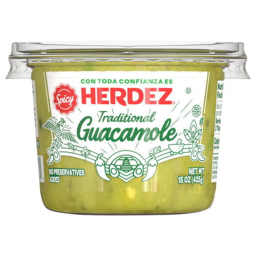 Herdez Spicy Traditional Guacamole