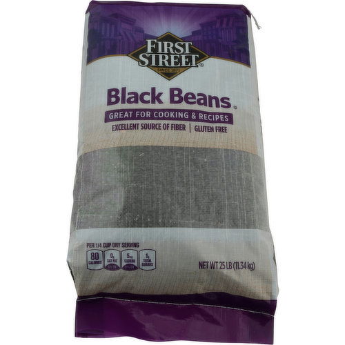 First Street Black Beans