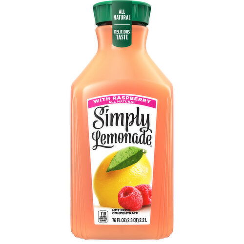 Simply Lemonade with Raspberry