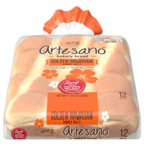 Alfaros Dinner Rolls, Golden Hawaiian