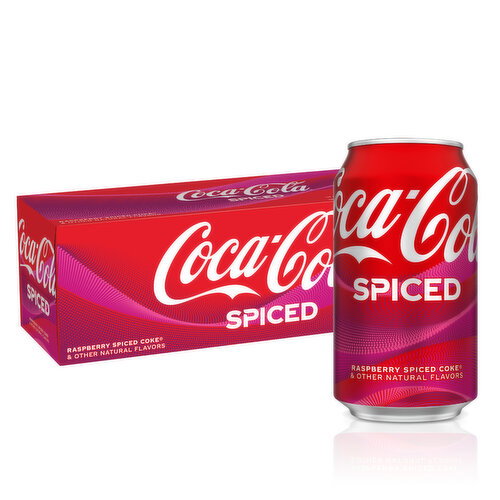Coca-Cola Spiced Soda Cans Image 1 of 11
