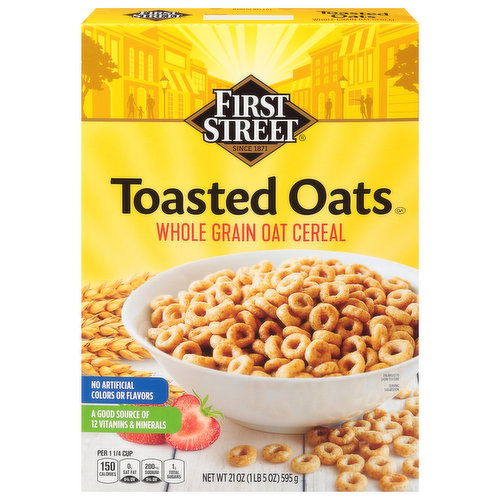 First Street Cereal, Toasted Oats