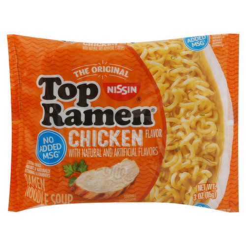 Nissin Ramen Noodle Soup, Chicken Flavor