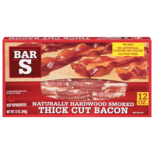 Bar S Bacon, Thick Cut