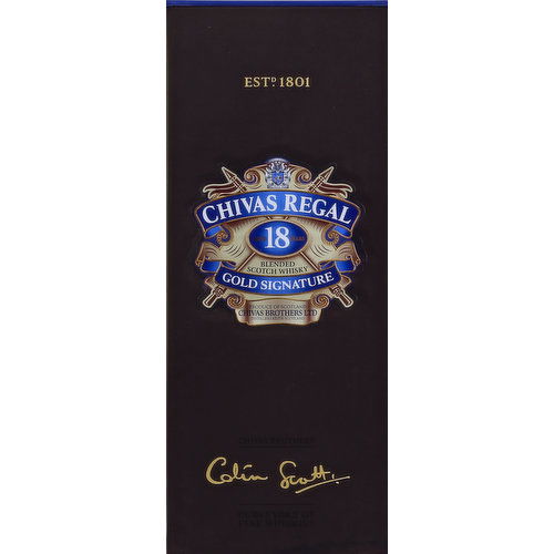 Chivas Regal Whisky, Blended Scotch