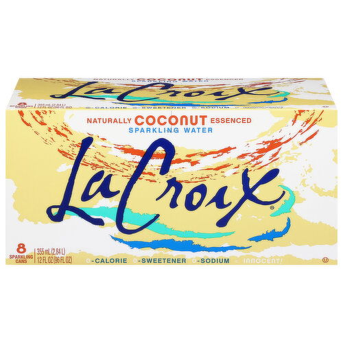 LaCroix Sparkling Water, Coconut