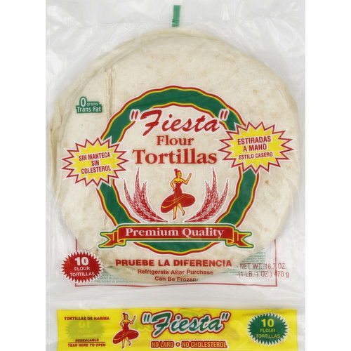 Fiesta Tortillas, Flour