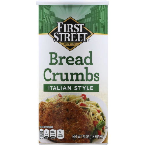 First Street Bread Crumbs, Italian Style