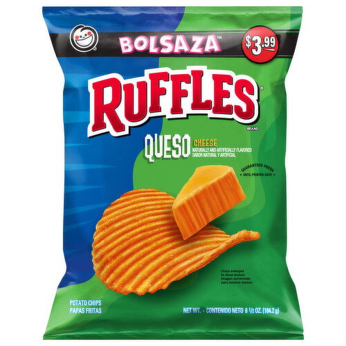 Ruffles Queso Cheese Potato Chips