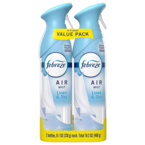 Febreze Air Mist Linen & Sky Air Freshener Value Pack