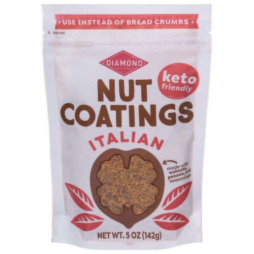 Diamond of California Nut Coatings, Keto Friendly, Italian