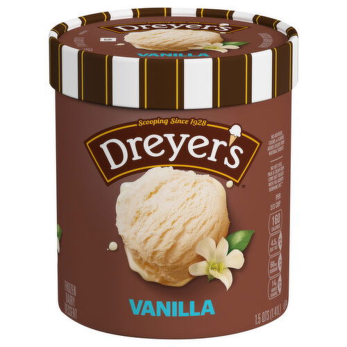 Dreyer's Frozen Dairy Dessert, Vanilla