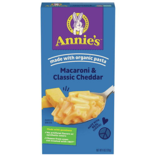 Annie's Macaroni & Classic Cheddar