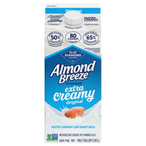 Almond Breeze Extra Creamy Original Almondmilk
