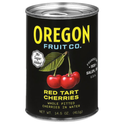 Oregon Fruit Co. No Sugar Added Red Tart Cherries Image 1 of 6