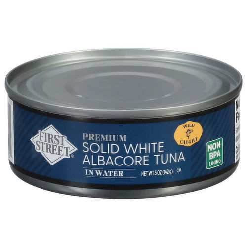 First Street Albacore, Solid White, Premium, in Water