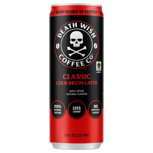 Death Wish Coffee Co Classic Cold Brew Latte