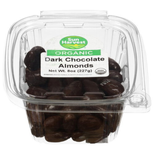 Sun Harvest Organic Dark Chocolate Almonds