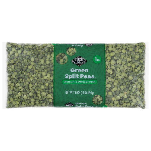 First Street Split Peas, Green