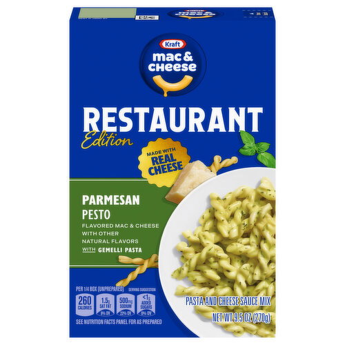 Kraft Parmesan Pesto Mac & Cheese Image 1 of 6