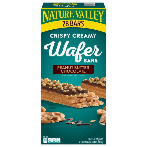 Nature Valley Crispy Creamy Peanut Butter Chocolate Wafer Bars