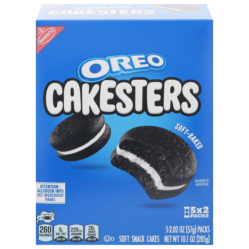 Oreo Soft Snack Cakes, 5 Pack