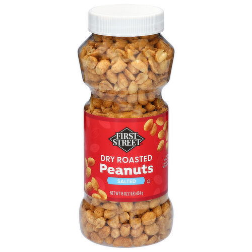 First Street Dry Roasted Salted Peanuts