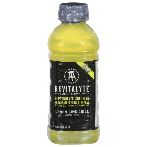 Revitalyte Electrolyte Solution, Lemon Lime Chill