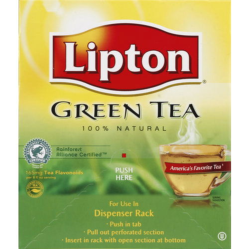 Lipton Green Tea, Bags