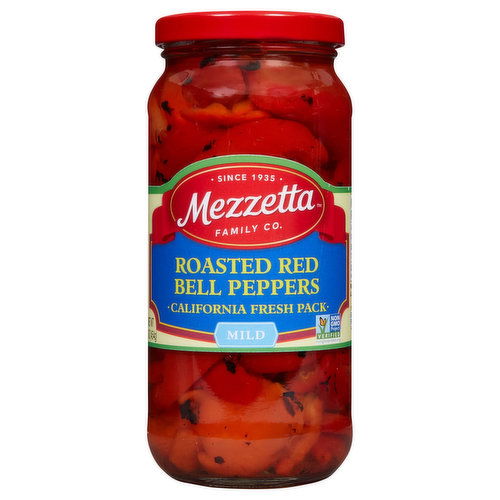 Mezzetta Bell Peppers, Roasted Red, Mild