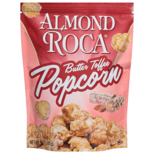 Almond Roca Popcorn, Butter Toffee