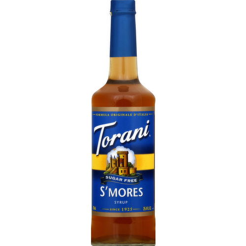 Torani Syrup, Sugar Free, S'mores