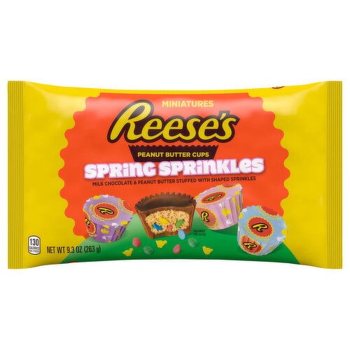 Reese's Spring Sprinkles Miniatures Peanut Butter Cups