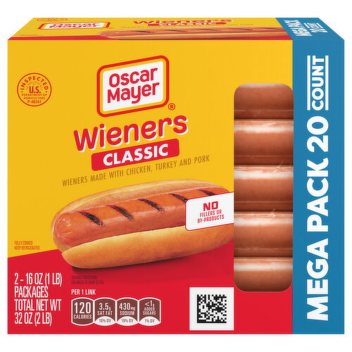 Oscar Mayer Classic Wieners Image 1 of 6