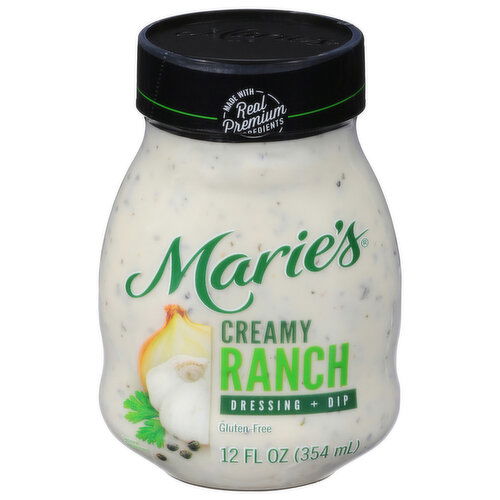 Marie's Creamy Ranch Dressing + Dip