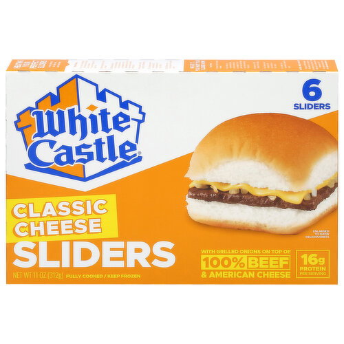 White Castle Classic Cheese Sliders