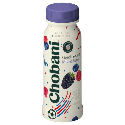 Chobani Lowfat Greek Mixed Berry Yogurt Drink