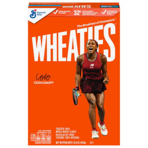Wheaties 100% Whole Wheat Toasted Flakes