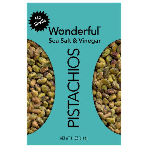 Wonderful No Shells Sea Salt & Vinegar Pistachios