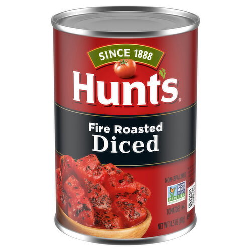 Hunt's Fire Roasted Diced Tomatoes Image 1 of 4