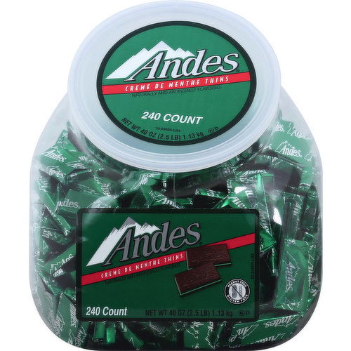 Andes Creme De Menthe Thins