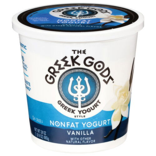 The Greek Gods Nonfat Greek Style Vanilla Yogurt