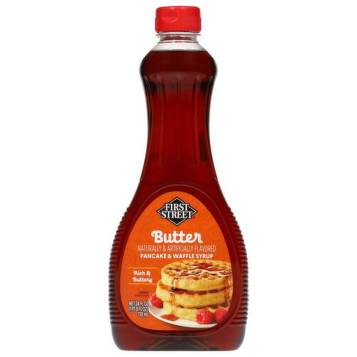 First Street Butter Pancake & Waffle Syrup