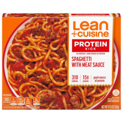 Lean Cuisine Spaghetti, with Meat Sauce