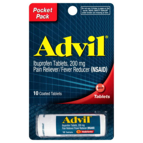 Advil 200 mg Ibuprofen