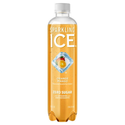 Sparkling Ice Sparkling Water, Zero Sugar, Orange Mango