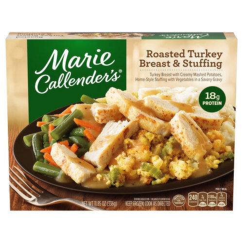 Marie Callender's Turkey Breast & Stuffing, Roasted