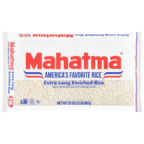 Mahatma Rice, Enriched, Extra Long