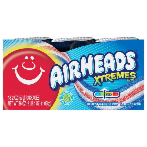 AirHeads Candy, Bluest Raspberry, Xtremes